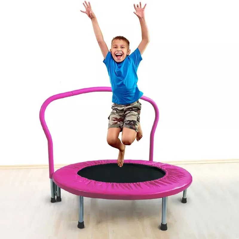 Outdoor Indoor Single Bungee Mini Kids Trampoline