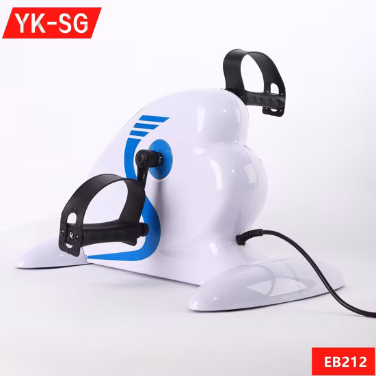 Mini vélo d'exercice à pédale électrique médical avec affichage électronique pour l'entraînement des jambes et des bras